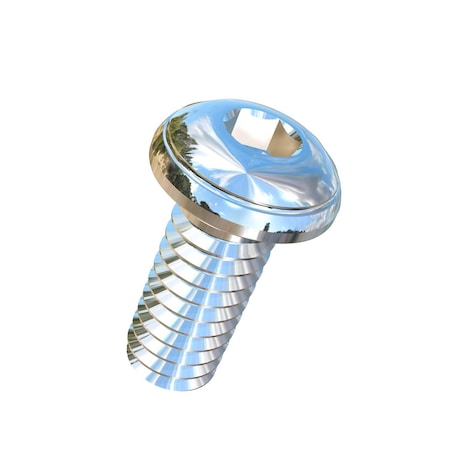 Allied Titanium 1/4"-20 Socket Head Cap Screw, Socket, Plain Titanium, 5/8 in Length 0027977